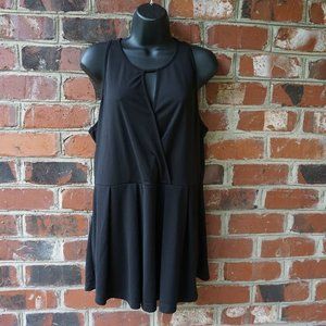 Women's Black Suzanne Betro Tunic